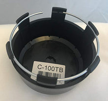 Load image into Gallery viewer, ASANTI BLACK Wheel Center Cap Chrome (Set of 4) # C100-TB, PV CAP
