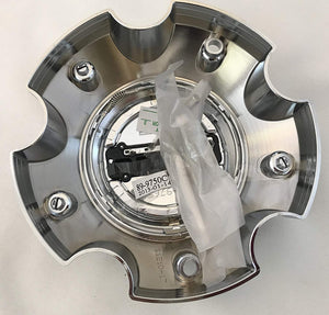ULTRA 5 Lug CHROME Wheel Center Cap (QTY 4) p/n # 89-9750C WITH BOLTS