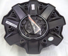 Load image into Gallery viewer, Fuel Wheels Gloss Black Blue Emblem Center Cap Set of Two (2) # 1001-63GBK with Screws!