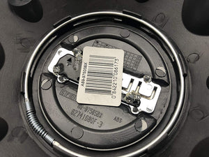 Ultra 5 Lug Matte Black Wheel Center Cap (Qty 1) p/n # 89-9750SBX with Bolts