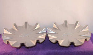 Sendel Silver Custom Wheel Center Cap Set of Two (2) pn: S-23 HEDE