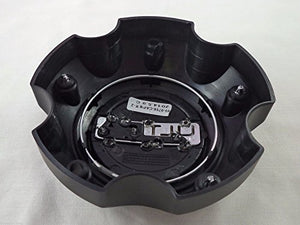 Ultra Motorsports 5 LUG Black Custom Wheel Center Cap Set of 1 Pn: 89-9756