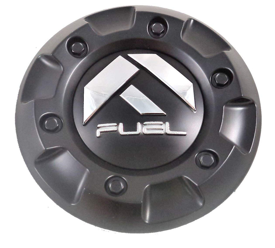 Fuel Matte Black Wheel Center Caps (QTY 1) # 1002-43