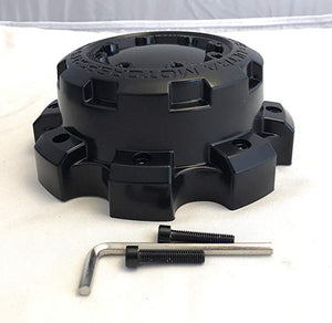 ULTRA Wheels Black Wheel Center Cap (QTY 1) p/n # 89-9879 WITH BOLTS