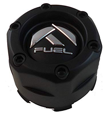 Fuel Matte Black Custom Wheel Center Cap (QTY 1) 1003-47b