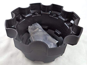 Ultra Motorsports 8 Lug Matte Black Wheel Center Cap Qty ONE Pn: 89-9880B