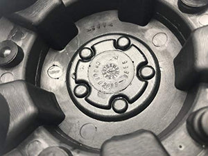 Ultra Motorsports 5 Lug Gloss Black Wheel Center Cap Qty 1# 89-9855BK with Bolts