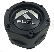 Load image into Gallery viewer, Fuel Matte Black Custom Wheel Center Cap ONE (1) 1003-48b