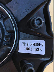 Fuel Offroad CAP 6 Lug M-542BK01-2 1001-63B Black Center Cap CAP M-447 ST-MQ804-150