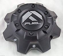 Load image into Gallery viewer, Fuel Matte Black Chrome Rivets Wheel Center Caps (QTY 1) 1002-40, 1002-41