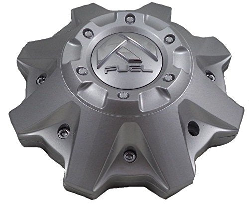 Fuel Gray Wheel Center Caps Set of ONE (1) 1002-53V M-447 8-Lug 1002-53