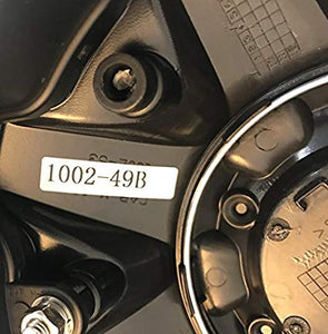 Fuel Matte Black Wheel Center Cap (1) 1002-49, M-447, 1002-53B-1