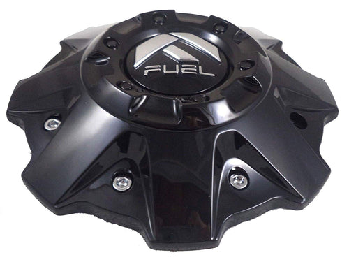 Fuel Gloss Black Wheel Center Cap Set of Four (4) 1001-79GB