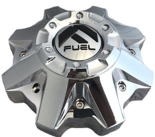 Fuel Chrome Wheel Center Cap SET of FOUR (4) 1002-53, M-447, 1002-53B-1
