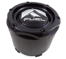 Load image into Gallery viewer, Fuel Gloss Black Rivets Custom Wheel Center Caps Set of Four (4) 1003-50B