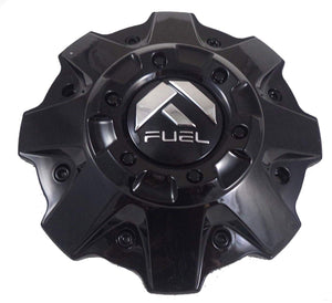 Fuel Gloss Black Wheel Center Cap Set of Two (2) 1001-79GB with Screws!