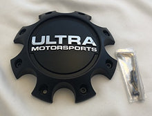Load image into Gallery viewer, Ultra Motorsports Matte Black Front Dually Wheel Center Cap (Qty 1) Pn: 89-9770SB