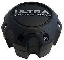 Load image into Gallery viewer, Ultra Motorsports Matte Black Custom Wheel Center Cap Set of 4 Pn: 89-9780