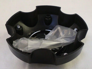 Ultra Motorsports Flat Black Custom Wheel Center Cap Set of 2 Pn: 89-9755