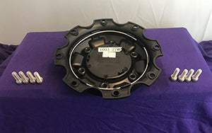 Fuel Matte Black Wheel Center Caps Set of One (1) 1003-27MB