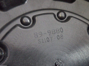 Ultra Motorsports 8 Lug Matte Black Wheel Center Cap Set of 4 Pn: 89-9880B