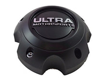 Load image into Gallery viewer, Ultra Motorsports Black Cus5 LUG tom Wheel Center Cap Set of 4 Pn: 89-9756