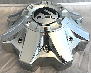 Fuel Chrome Wheel Center Cap (QTY 1) 1002-49B, M-447, 1002-53B-1