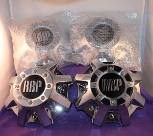 RBP Wheels Custom Center Cap Chrome (Set of 2) # C894-3-4 C-8999RC