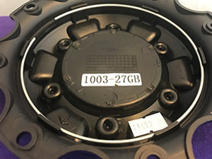 Fuel Gloss Black Wheel Center Caps Set of One (1) # 1003-27GB