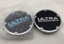 Load image into Gallery viewer, Ultra Motorsports Black Wheel Center Cap Set of 4 Pn: 89-9004SB