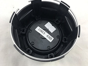 Fuel Matte Black Custom Wheel Center Cap (QTY 2) 1003-48b