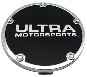 Ultra Motorsports Black Wheel Center Cap Qty 1 Pn: 89-9004SB