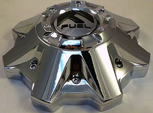 Fuel Chrome Custom Wheel Center Caps Set of One (1) 1002-53B M-447 8-Lug
